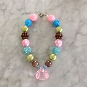 Bubblegum Bead Necklace